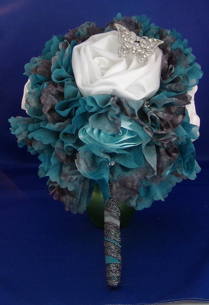 Bouquet-Squeal with Teal